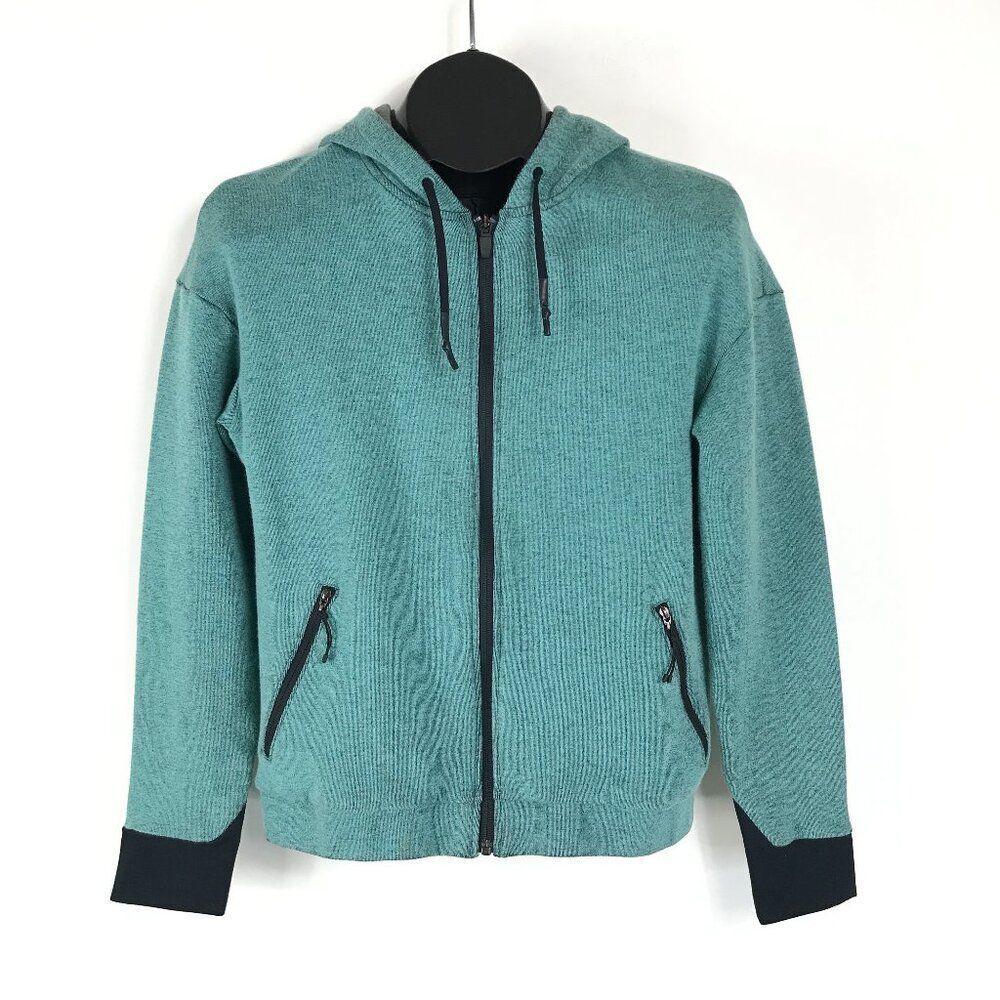 REI Co-op Active Pursuits Full Zip Jacket Women's Small Teal Glaze Heather